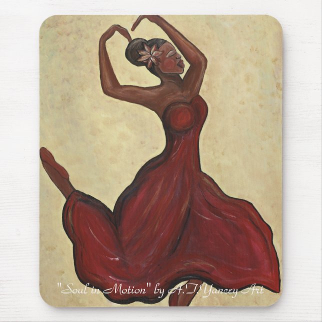 Alma no movimento Mousepad (Frente)