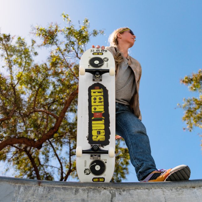 ALMA REBELDE  JMT 8 1/4" Skateboard Deck (Ao ar livre 1)