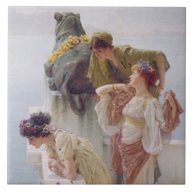 Alma-Tadema | um Coign de vantajoso, 1895 (Frente)