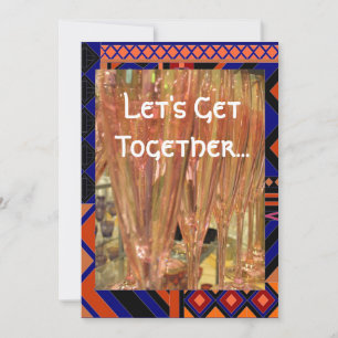 Almoçar reunir convite