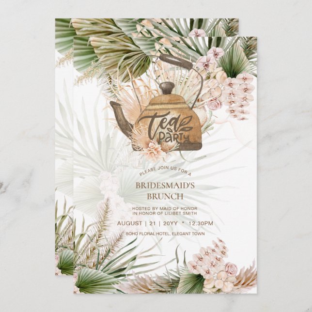 Almoço de Chá de panela da FESTA Pampas Grass (Frente/Verso)