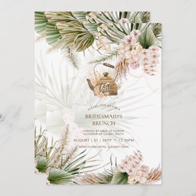 Almoço de Chá de panela da FESTA Pampas Grass (Frente/Verso)