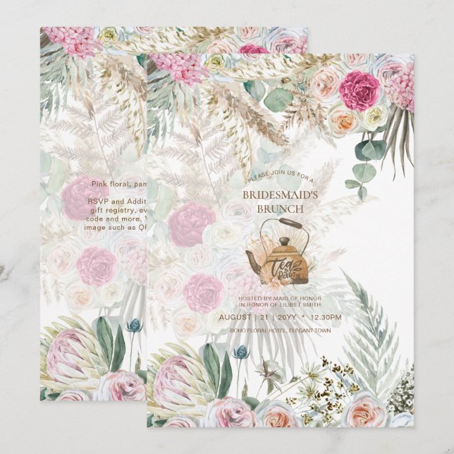 Almoço de Chá de panela da FESTA Pampas Grass (Frente/Verso)