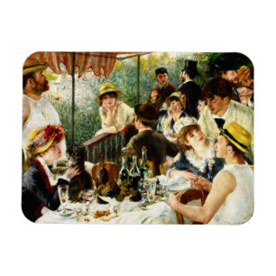 Almoço de Renoir do ímã do partido do barco