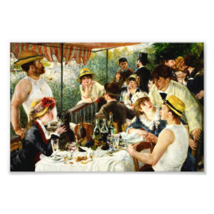 Almoço de Renoir do impressão da foto do partido
