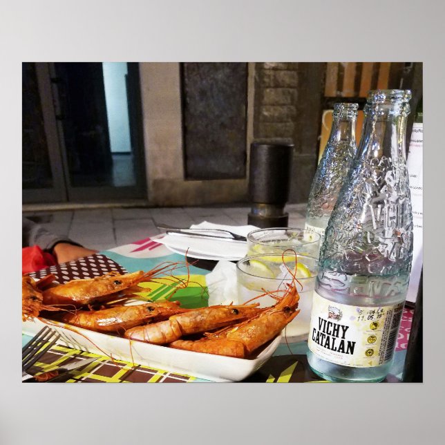 Almoço na Poster de Barcelona (Frente)