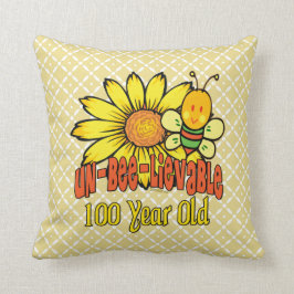 Almofada 100º aniversário - Inacreditável aos 100 anos