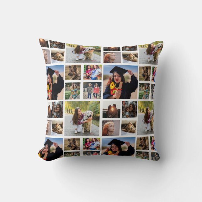 Almofada 10 fotos personalizadas Fleece Blanket (Frente)