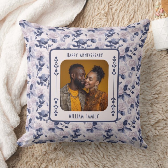 Almofada 15Th Anniversary Gift Throw Pillow (Cobertor)