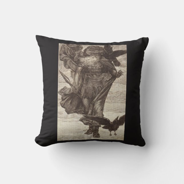 Almofada 1871 Odin, Deus Nórdico da Sabedoria (Frente)
