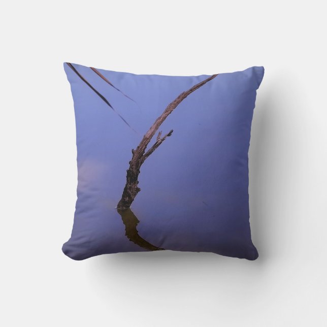 Almofada #1-Etang de Scamandre en Camargue.  (Frente)