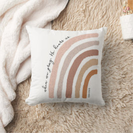 Almofada 1 John 5:15 - Boho Rainbow