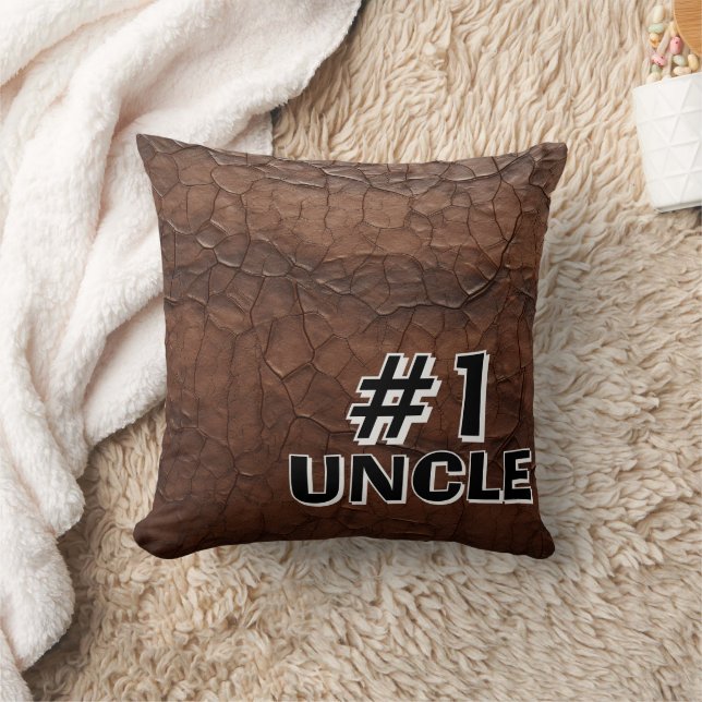 Almofada #1 Uncle Leather-look (Cobertor)