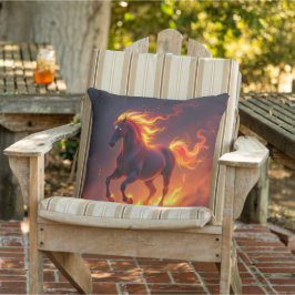 Almofada „2026 – Das Jahr des Feuerpferds“