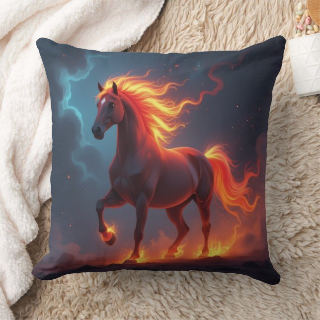 Almofada „2026 – Das Jahr des Feuerpferds“ (Cobertor)