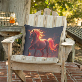 Almofada „2026 – Das Jahr des Feuerpferds“