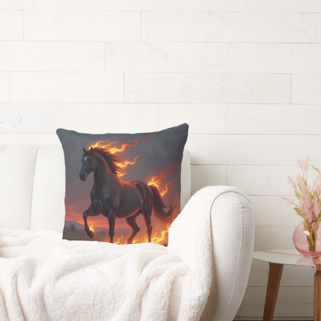 Almofada „2026 – Das Jahr des Feuerpferds“ (Sofá)