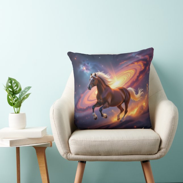 Almofada „2026 – Das Jahr des Feuerpferds“ (Cadeira)