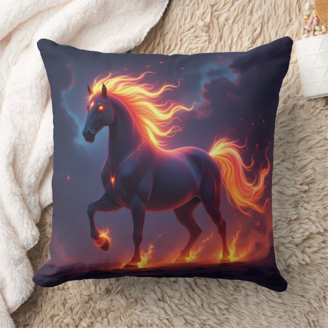 Almofada „2026 – Das Jahr des Feuerpferds“ (Cobertor)