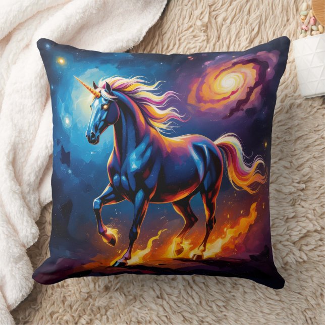 Almofada „2026 – Das Jahr des Feuerpferds“ (Cobertor)