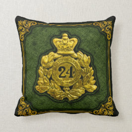 Almofada 24º Regimento de Travesseiro decorativo de Foot Sh