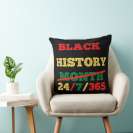 Almofada 24/7/365 - História Negra