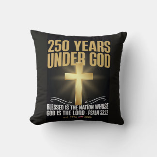 Almofada 250 Anos Sob Deus