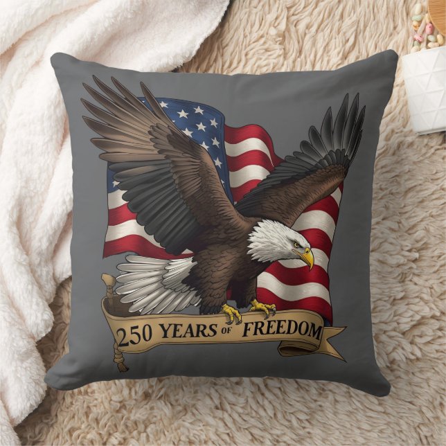 Almofada 250th Birthday of America Throw Pillow (Cobertor)