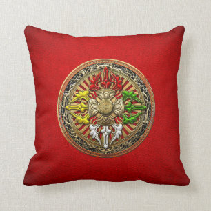 Almofada [300] Mandala dobro tibetana de Dorje