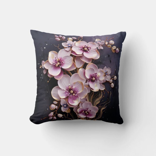 Almofada 3D orchid pillow (Frente)
