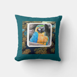 Almofada 40,6 cm x 40,6 cm Arara