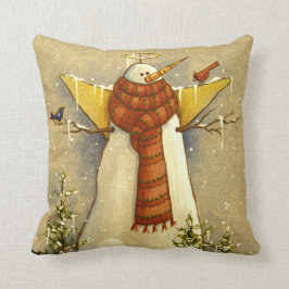 Almofada 4907 Snow Angel & Birds Christmas