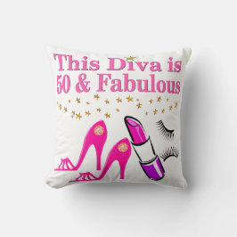 ALMOFADA 50 E DIVA FABULOSA