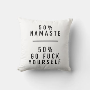 Almofada 50 % Namaste 50 % Ir Voar A Si Próprio