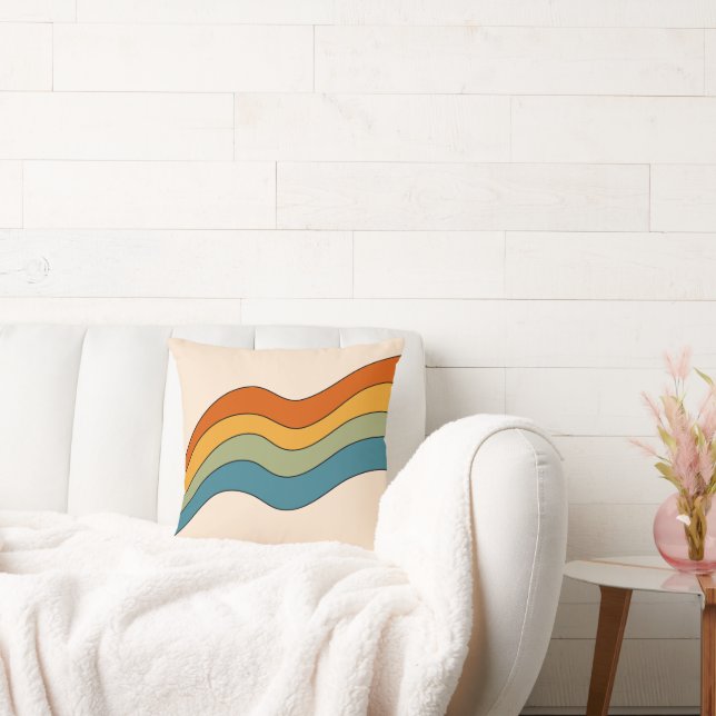 Almofada 60s 70s - Listras retrorreflectoras (Sofá)