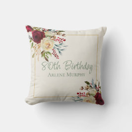 Almofada 80 de inverno Aniversário