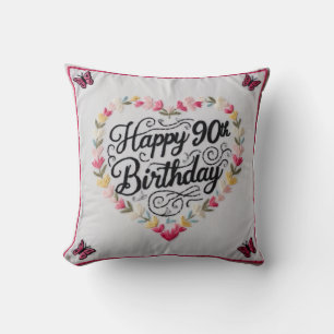 Almofada 90 Floral Vintage Travesseiro decorativo de Aniver