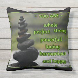 Almofada A afirmação perfeita