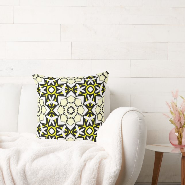 Almofada A arte caleidoscópica do volume um a vinte (Sofá)