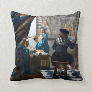 Almofada A Arte da Pintura, Johannes Vermeer, 1666-1667