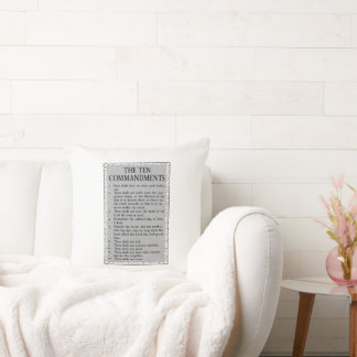 Almofada A Bíblia dos Dez Mandamentos