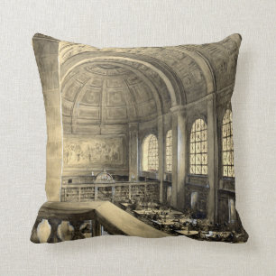 Almofada A biblioteca pública de Boston reduz Salão 1896