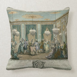 Almofada A bola do vestido de noite na casa do Monsieur Vi