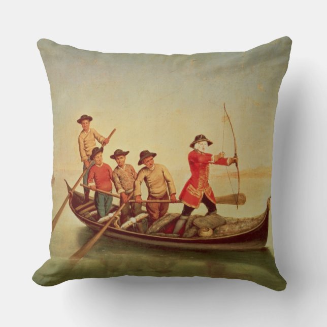 Almofada A caça do pato (Frente)