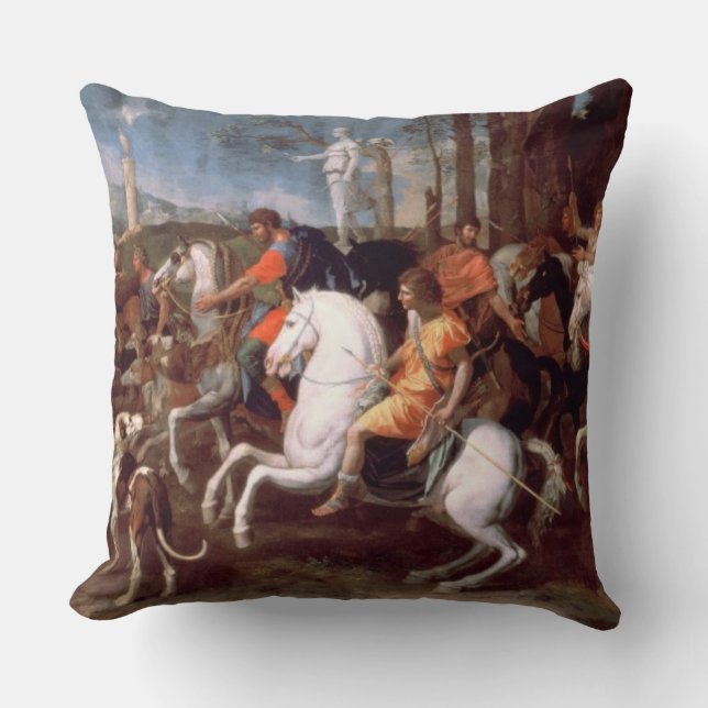 Almofada A caça do varrão de Calydonian, 1637-38 (Frente)