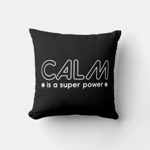 Almofada A calma é um poder super