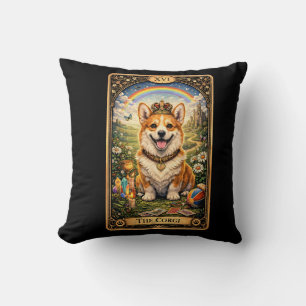 Almofada A Carta de Tarot do Corgi