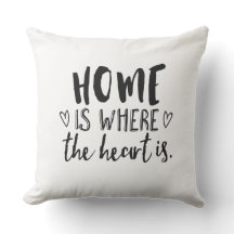 A casa é o lugar onde o coração é tipografia