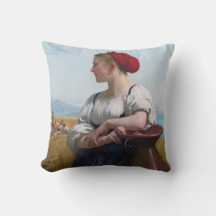 Almofada A Ceifeira, Bouguereau