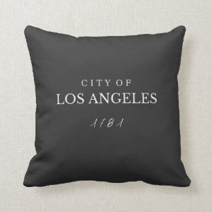 Almofada A cidade de Los Angeles fundada em 1781